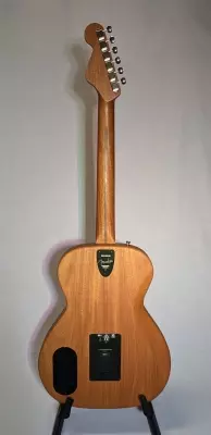 Fender - Highway Series Parlor Acoustic/Electric Guitar, Rosewood Fingerboard - Natural 7